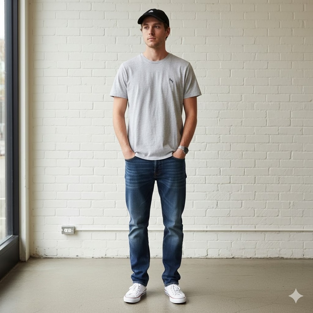 Abercrombie Fitch Mens XXL Gray Soft Tee Short Sleeve Crew Neck Casual‎ T Shirt - Picture 6 of 6